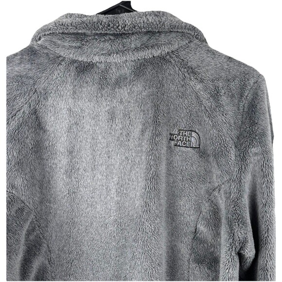 The North Face Sherpa Fluffy Osito Full Zip Jacket Gray M women - Picture 7 of 7